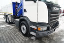 Scania G 370 / 6x4 / WYWROTKA TYLNOZSYPOWA + HDS HIAB 144E S-3 / STEROWANIE RADIOWE /  ROTATOR / WIDŁY DO PALET / EURO 6 / zdjęcie 16