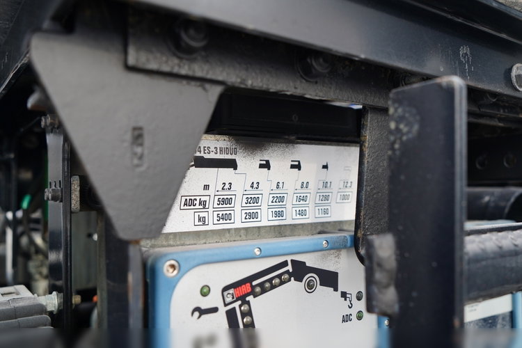 Scania G 370 / 6x4 / WYWROTKA TYLNOZSYPOWA + HDS HIAB 144E S-3 / STEROWANIE RADIOWE /  ROTATOR / WIDŁY DO PALET / EURO 6 / zdjęcie 29