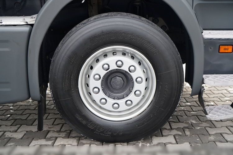 Scania G 370 / 6x4 / WYWROTKA TYLNOZSYPOWA + HDS HIAB 144E S-3 / STEROWANIE RADIOWE /  ROTATOR / WIDŁY DO PALET / EURO 6 / zdjęcie 32