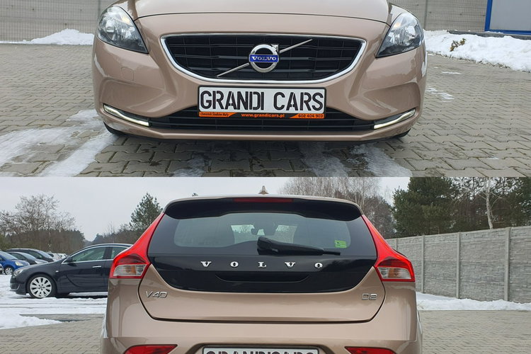 Volvo V40 2.0 D2 120KM # Momentum # NAVI # Półskóra # Piękny Kolor # Serwis ASO zdjęcie 35