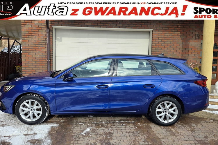 Seat Leon Sportstourer 1.5 Tsi 130 KM FULL LED Salon PL, serwis ASO, F.VAT23, leasing zdjęcie 4