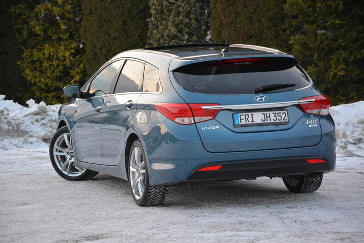 Hyundai i40 Premium Wentylacja bi-xenon Panorama Skóry Ledy Navi Keyless Kamera zdjęcie 6
