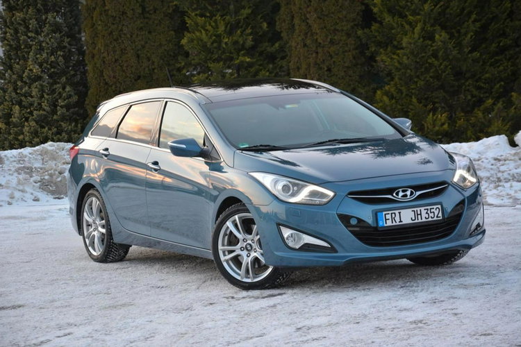 Hyundai i40 Premium Wentylacja bi-xenon Panorama Skóry Ledy Navi Keyless Kamera zdjęcie 9