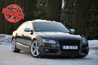 Audi A5 3.0TDI(240KM) Exclusive Xenon Led Navi Bang&Olufsen El.Fotele Alu19"