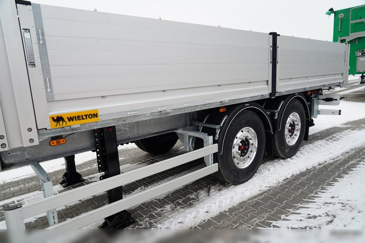 WILETON WIELTON / PRZYCZEPA BURTOWA / DO BUDOWLANKI / NOWA / DOSTĘPNA OD RĘKI / WAGA: 3800 KG / ALUFELGI  zdjęcie 10
