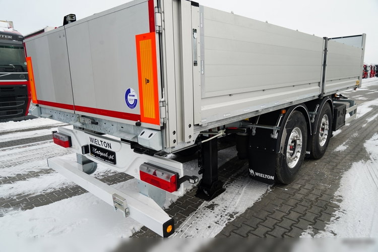WILETON WIELTON / PRZYCZEPA BURTOWA / DO BUDOWLANKI / NOWA / DOSTĘPNA OD RĘKI / WAGA: 3800 KG / ALUFELGI  zdjęcie 13