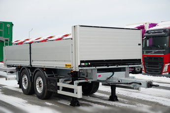 WILETON WIELTON / PRZYCZEPA BURTOWA / DO BUDOWLANKI / NOWA / DOSTĘPNA OD RĘKI / WAGA: 3800 KG / ALUFELGI 