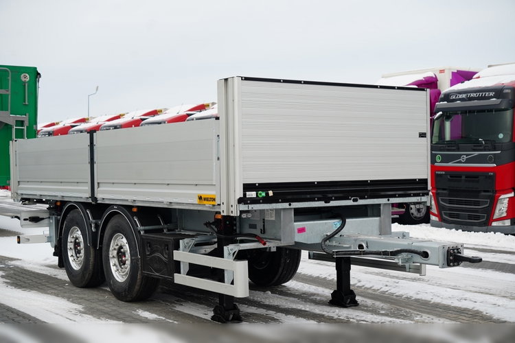 WILETON WIELTON / PRZYCZEPA BURTOWA / DO BUDOWLANKI / NOWA / DOSTĘPNA OD RĘKI / WAGA: 3800 KG / ALUFELGI  zdjęcie 1