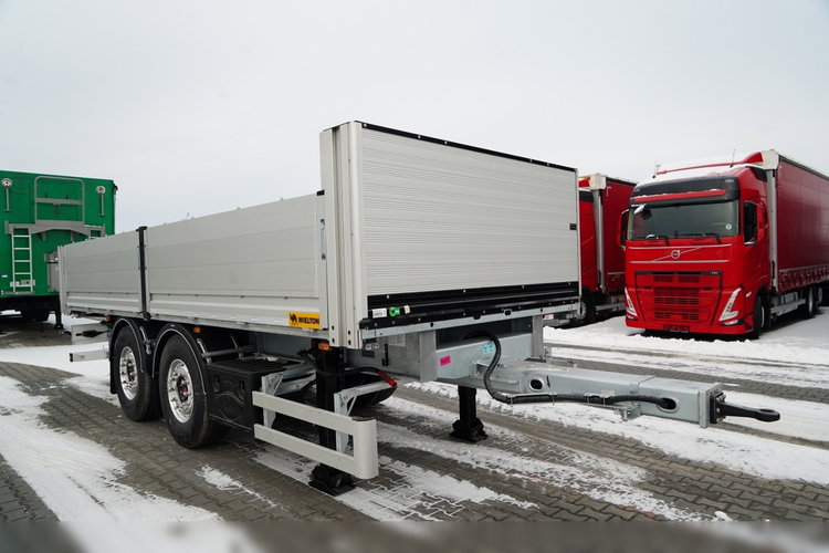 WILETON WIELTON / PRZYCZEPA BURTOWA / DO BUDOWLANKI / NOWA / DOSTĘPNA OD RĘKI / WAGA: 3800 KG / ALUFELGI  zdjęcie 2