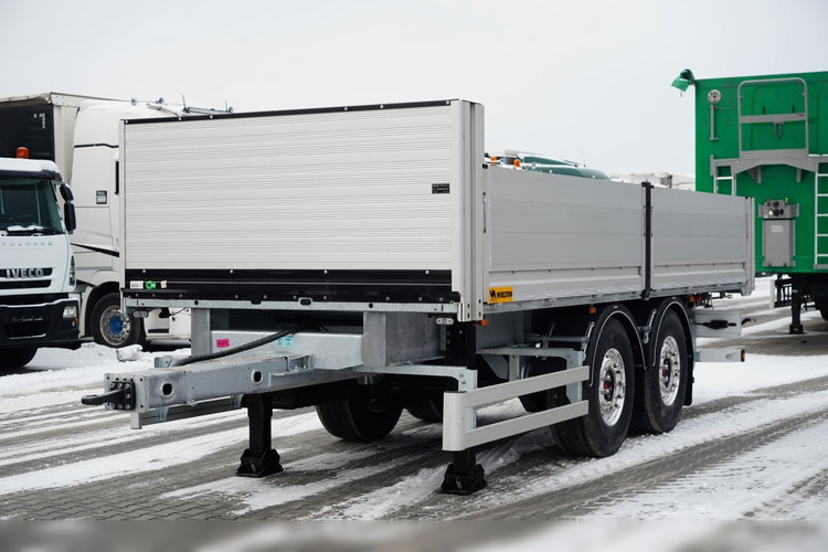 WILETON WIELTON / PRZYCZEPA BURTOWA / DO BUDOWLANKI / NOWA / DOSTĘPNA OD RĘKI / WAGA: 3800 KG / ALUFELGI  zdjęcie 3