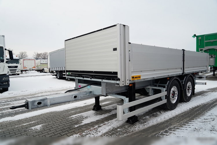 WILETON WIELTON / PRZYCZEPA BURTOWA / DO BUDOWLANKI / NOWA / DOSTĘPNA OD RĘKI / WAGA: 3800 KG / ALUFELGI  zdjęcie 4