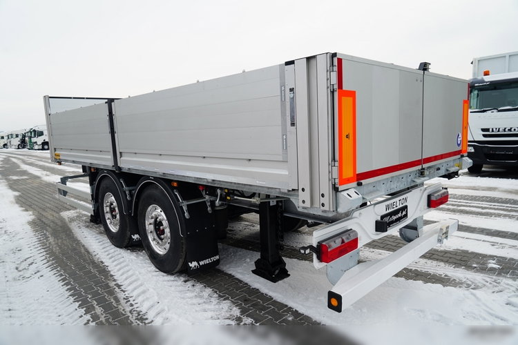 WILETON WIELTON / PRZYCZEPA BURTOWA / DO BUDOWLANKI / NOWA / DOSTĘPNA OD RĘKI / WAGA: 3800 KG / ALUFELGI  zdjęcie 5