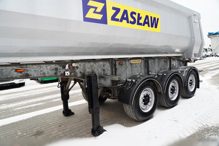 ZASŁAW / WYWROTKA  25 m3 / STALOWA / RYNNA / OŚ PODNOSZONA zdjęcie 10