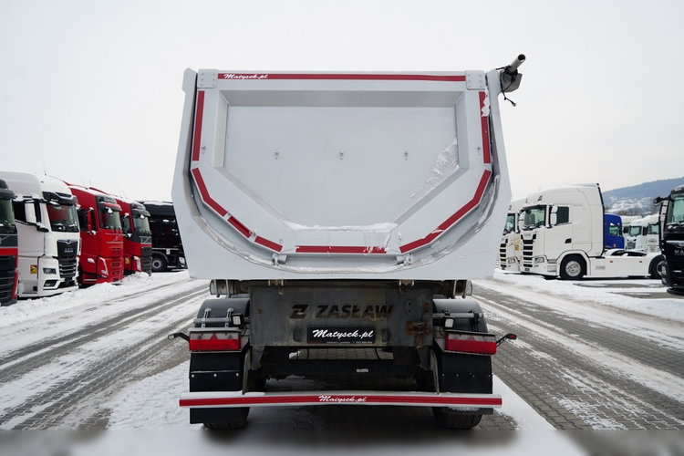 ZASŁAW / WYWROTKA  25 m3 / STALOWA / RYNNA / OŚ PODNOSZONA zdjęcie 12