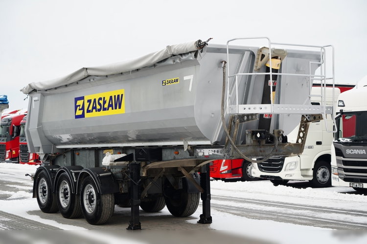 ZASŁAW / WYWROTKA  25 m3 / STALOWA / RYNNA / OŚ PODNOSZONA zdjęcie 1