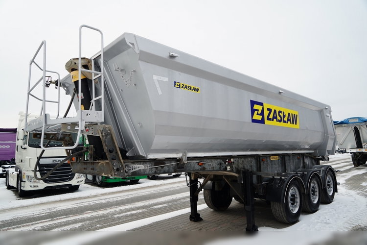 ZASŁAW / WYWROTKA  25 m3 / STALOWA / RYNNA / OŚ PODNOSZONA zdjęcie 4