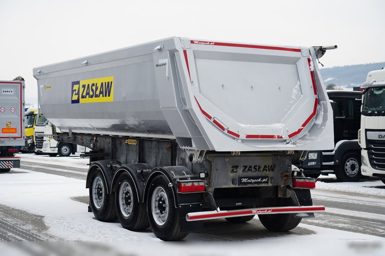 ZASŁAW / WYWROTKA  25 m3 / STALOWA / RYNNA / OŚ PODNOSZONA zdjęcie 6