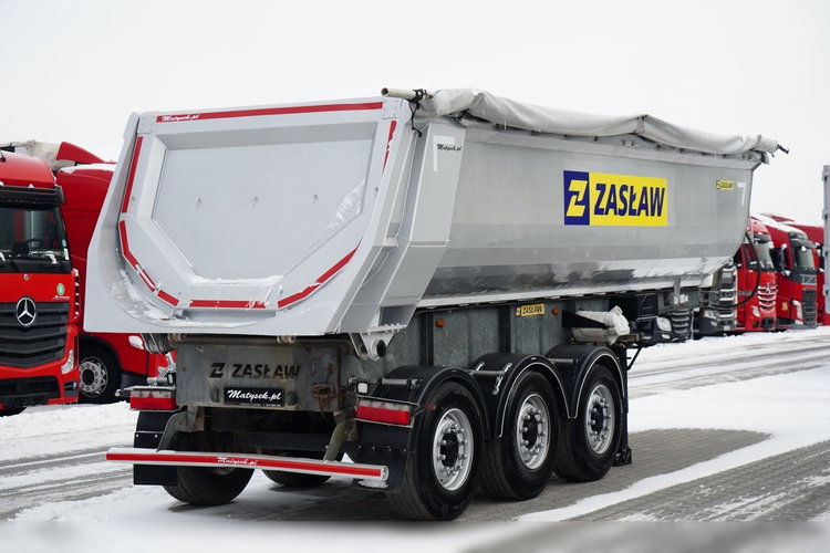 ZASŁAW / WYWROTKA  25 m3 / STALOWA / RYNNA / OŚ PODNOSZONA zdjęcie 7