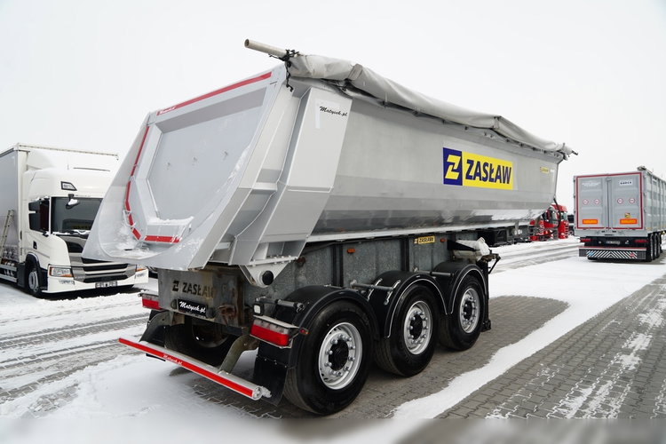 ZASŁAW / WYWROTKA  25 m3 / STALOWA / RYNNA / OŚ PODNOSZONA zdjęcie 8