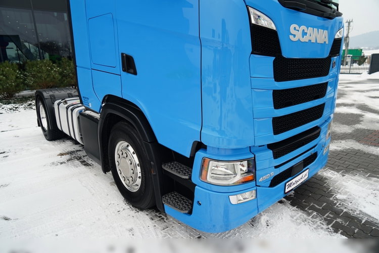 Scania S 450 / RETARDER / KLIMA POSTOJOWA / ALUFELGI / OPONY 100% zdjęcie 10