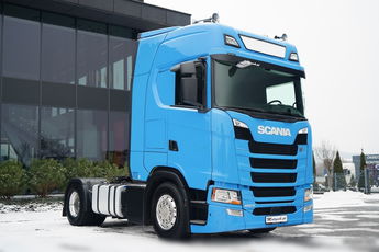 Scania S 450 / RETARDER / KLIMA POSTOJOWA / ALUFELGI / OPONY 100%