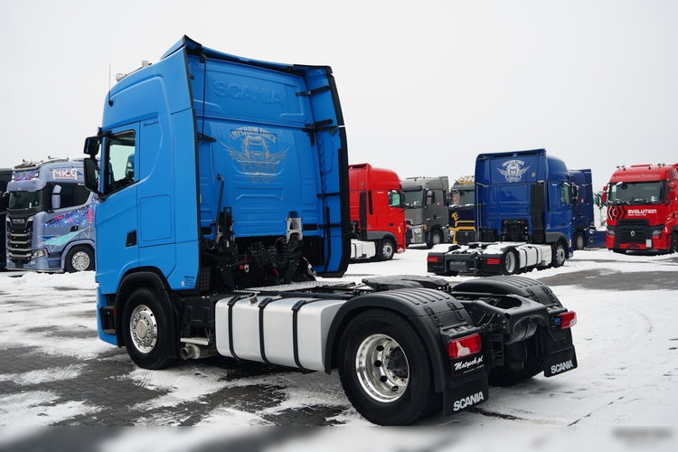 Scania S 450 / RETARDER / KLIMA POSTOJOWA / ALUFELGI / OPONY 100% zdjęcie 7