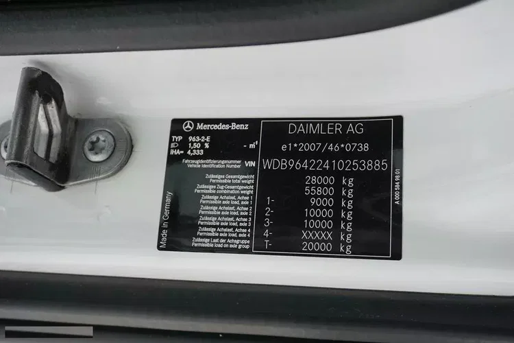 Mercedes / AROCS / 2651 / 6 X 4 / FASSI F 455 / WYS. 14.6 M / PILOT zdjęcie 12