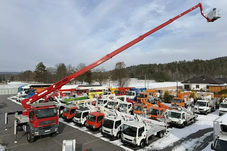 MAN TGA 18.320 4x4 Zwyżka WUMAG WT 350 Podnośnik Koszowy zdjęcie 37