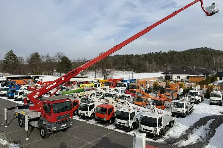 MAN TGA 18.320 4x4 Zwyżka WUMAG WT 350 Podnośnik Koszowy zdjęcie 41