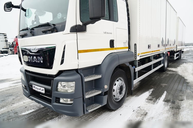 MAN TGS 18.440 / ZESTAW TANDEM / FULL ADR / AT OX EXI EXII FL / OTWIERANE BOKI / DO PRZEWOZU MATERIAŁÓW WYBUCHOWYCH /  zdjęcie 9