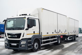 MAN TGS 18.440 / ZESTAW TANDEM / FULL ADR / AT OX EXI EXII FL / OTWIERANE BOKI / DO PRZEWOZU MATERIAŁÓW WYBUCHOWYCH / 