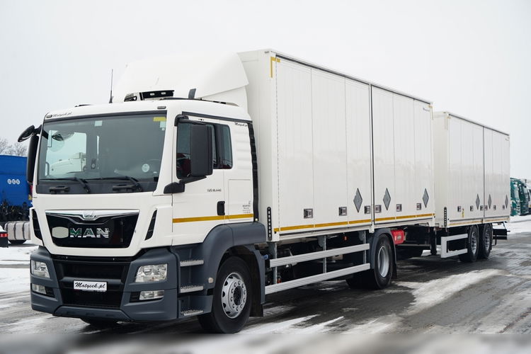 MAN TGS 18.440 / ZESTAW TANDEM / FULL ADR / AT OX EXI EXII FL / OTWIERANE BOKI / DO PRZEWOZU MATERIAŁÓW WYBUCHOWYCH /  zdjęcie 1