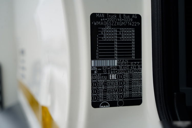 MAN TGS 18.440 / ZESTAW TANDEM / FULL ADR / AT OX EXI EXII FL / OTWIERANE BOKI / DO PRZEWOZU MATERIAŁÓW WYBUCHOWYCH /  zdjęcie 55