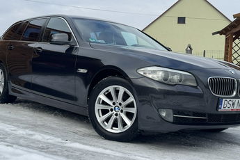 BMW 520 F11 2.0d 184KM MANUAL Duża nawigacja. Zarejestrowany w Polsce.