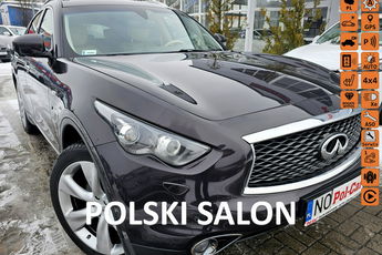 Infiniti QX70 Pierwszy właścicel, skóra, kamera 360, grzane fotele, serwis, 4awd