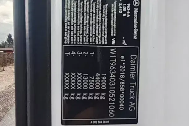 Mercedes ACTROS MP5 prokontraktowy zdjęcie 16