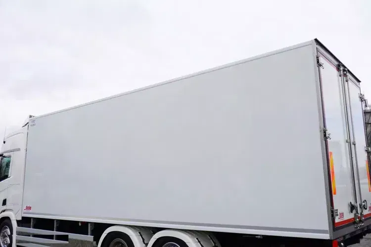 Scania R500 6x2 / Chłodnia hakowa Kiesling / Thermoking T-1200R / oś skrętna zdjęcie 14