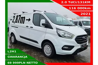 Ford transit-custom L2H1 69999zł NETTO 2.0TdCi/131KM