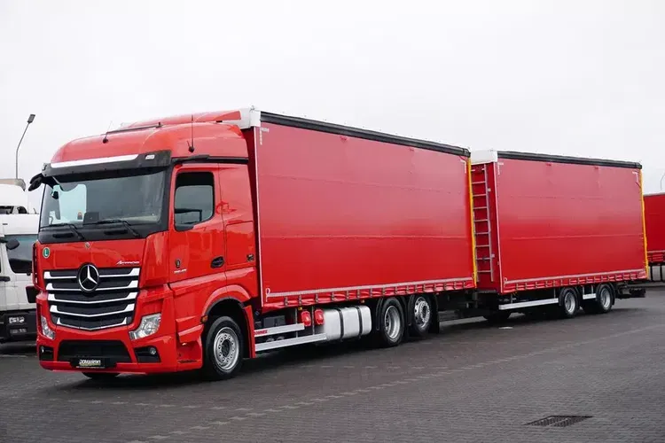 Mercedes ACTROS / 2545 / ACC / E 6 / MP 5 / ZESTAW PRZESTRZENNY / OŚ SKRĘTNA zdjęcie 1