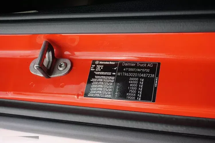 Mercedes ACTROS / 2545 / ACC / E 6 / MP 5 / ZESTAW PRZESTRZENNY / OŚ SKRĘTNA zdjęcie 11