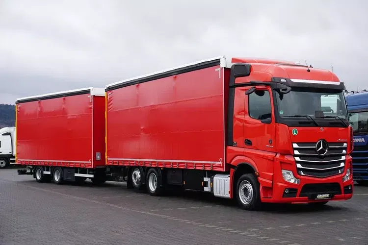 Mercedes ACTROS / 2545 / ACC / E 6 / MP 5 / ZESTAW PRZESTRZENNY / OŚ SKRĘTNA zdjęcie 2