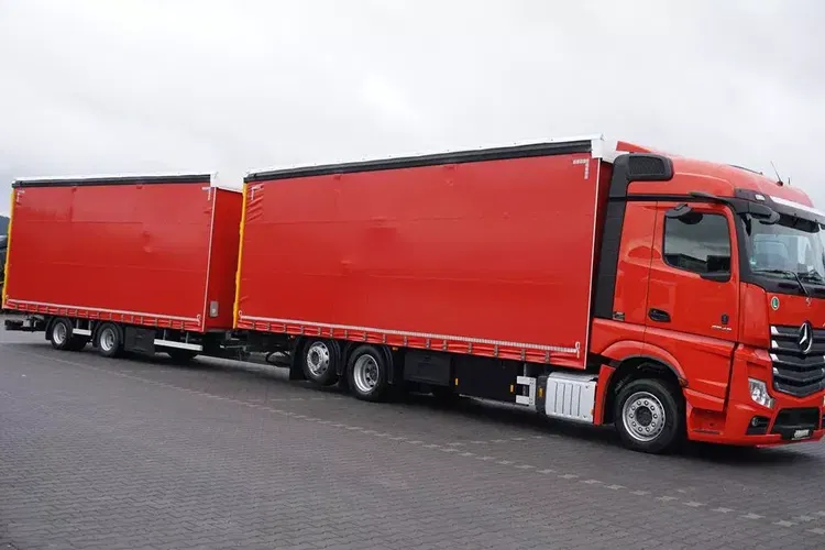 Mercedes ACTROS / 2545 / ACC / E 6 / MP 5 / ZESTAW PRZESTRZENNY / OŚ SKRĘTNA zdjęcie 4