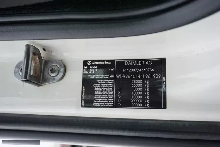 Mercedes AROCS / 2645 / E 6 / WYWROTKA + HDS / 6 X 4 / HYDROBURTA / ŁYŻKA / WIDŁY zdjęcie 12