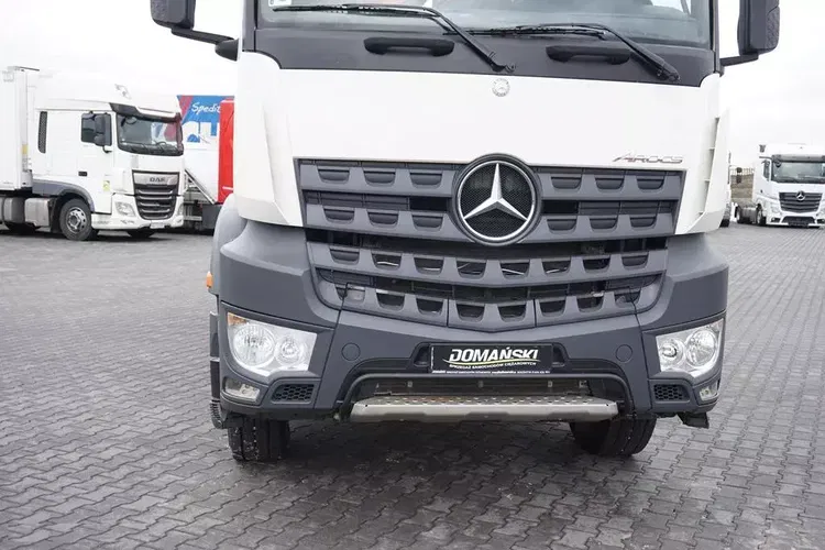 Mercedes AROCS / 2645 / E 6 / WYWROTKA + HDS / 6 X 4 / HYDROBURTA / ŁYŻKA / WIDŁY zdjęcie 31