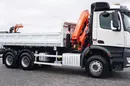 Mercedes AROCS / 2645 / E 6 / WYWROTKA + HDS / 6 X 4 / HYDROBURTA / ŁYŻKA / WIDŁY zdjęcie 34