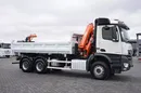 Mercedes AROCS / 2645 / E 6 / WYWROTKA + HDS / 6 X 4 / HYDROBURTA / ŁYŻKA / WIDŁY zdjęcie 6