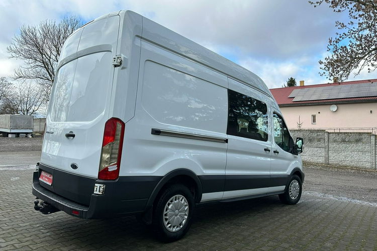 Ford Transit 2014 2.2 160KM L3H2 Brygadówka 6osobowy Klimatyzacja Hak zdjęcie 4