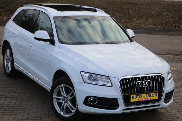 Audi Q5 automat, skóra, navi, podgrzewane fotele, zarejestrowany zdjęcie 5