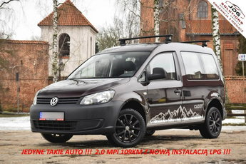 Volkswagen Caddy 2.0 MPI z nowym LPG Przebieg 126 tys. km Kolorowe radio