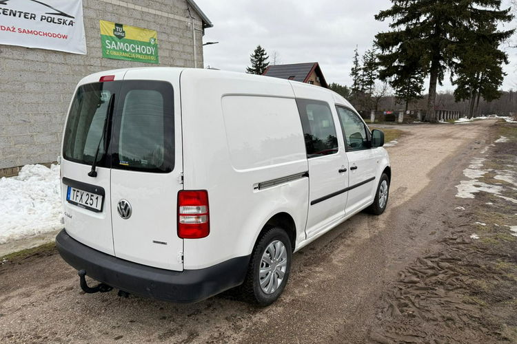 Volkswagen Caddy MAXI 2.0 109KM MPI 2x drzwi /2014 r / 100 ty km przebiegu Nowy GAZ/LPG zdjęcie 6